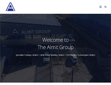 Tablet Screenshot of almitgroup.co.uk